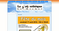Desktop Screenshot of lajoujouthequestmichel.qc.ca